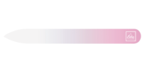 GLASFEILE rosa 9 cm Köcher rosa